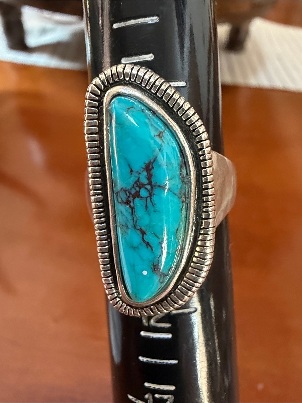 RARE. SILPADA TURQUOISE RING SIZE 11 - Picture 5 of 5